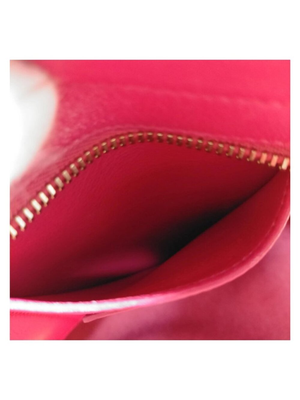 Authentic Saint Laurent YSL Cabas Chyc Pink Leather Tote Crossbody Bag - Picture 14 of 16